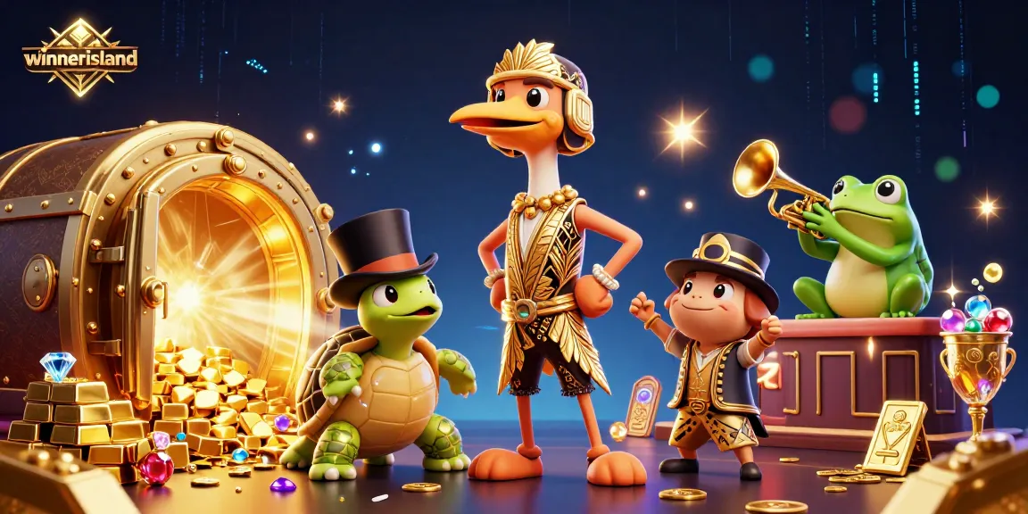 Experience thrilling gameplay at winnerisland with vibrant characters and dynamic casino elements.